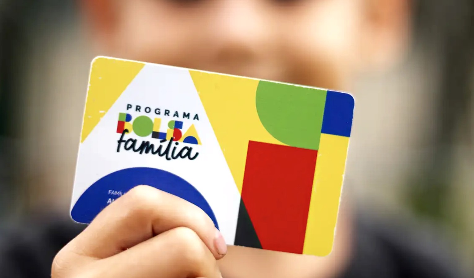 Cartão de pagamento do Bolsa Família - Foto: Lyon Santos/ MDS