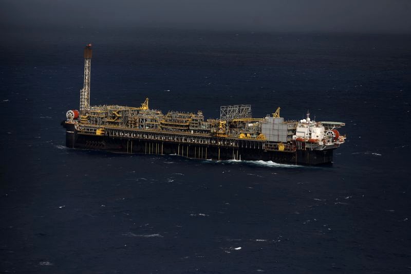 Imagem da produção de petróleo e gás no Brasil